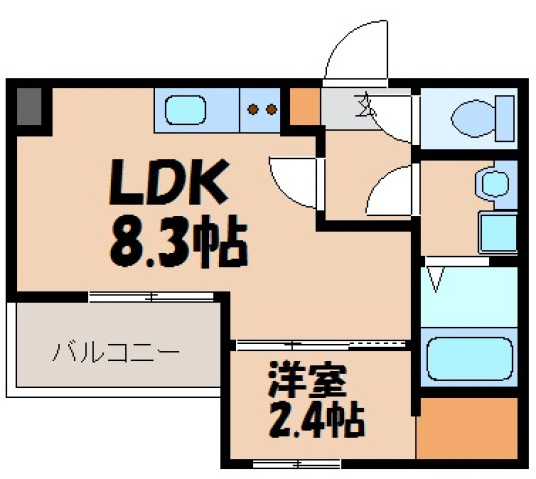 セブンプロート海田町栄町の間取り