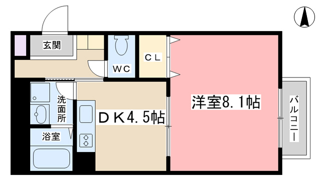 プレステージ翼の間取り