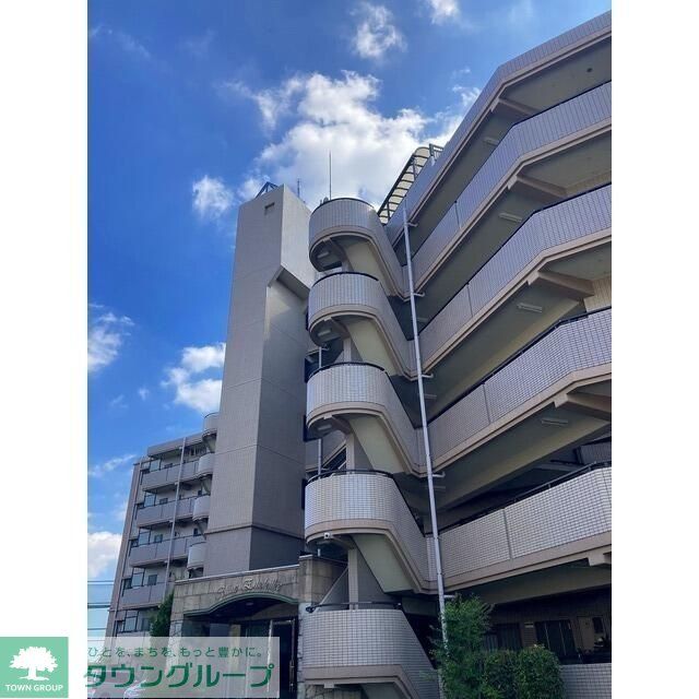 【和光市白子のマンションのロビー】