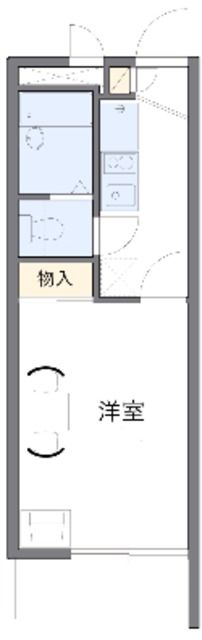 横浜市青葉区荏田西のアパートの間取り