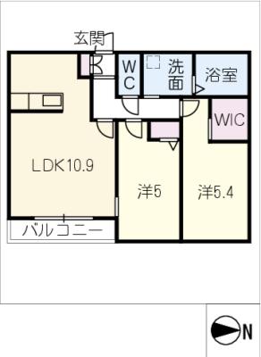 仮）桑名和泉ＡＰ計画の間取り