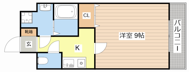 ダイナックVの間取り