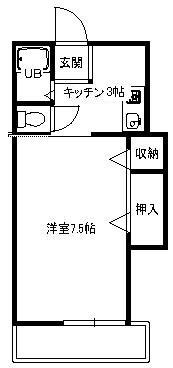 アマノカネタの間取り