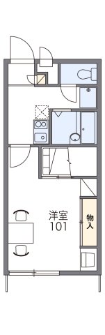 レオパレスさくらの間取り