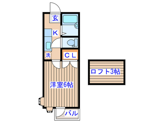 クリフサイド旭ヶ丘の間取り