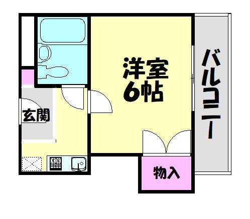 レナジア和泉府中の間取り