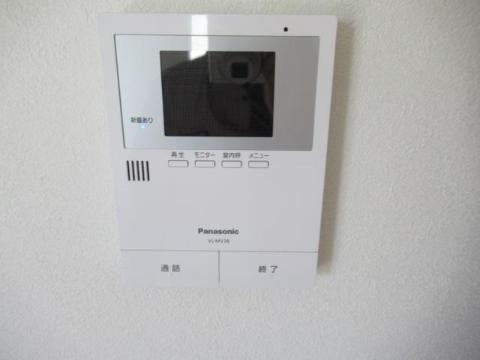 第２プラネットハウス吉田　セキュリティ　ＴＶモニターホン（イメージ）