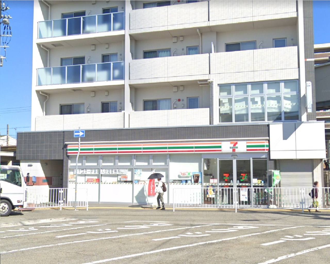 コンビニ　セブンイレブン山陽高砂駅前店（コンビニ）まで519m