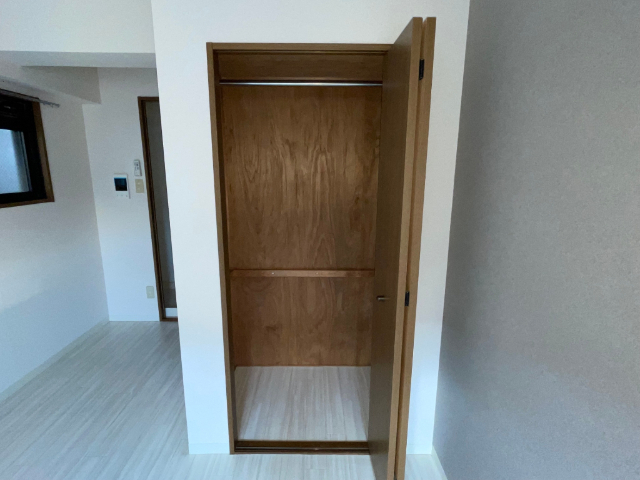 収納　クローゼットです