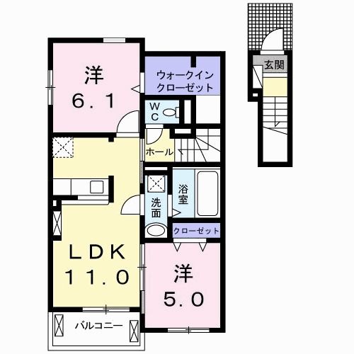 マルベリーフィールドD_間取り_0
