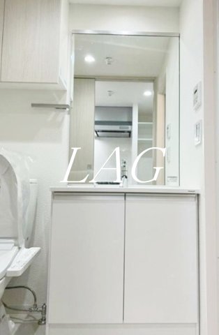 洗面設備　洗面台です。