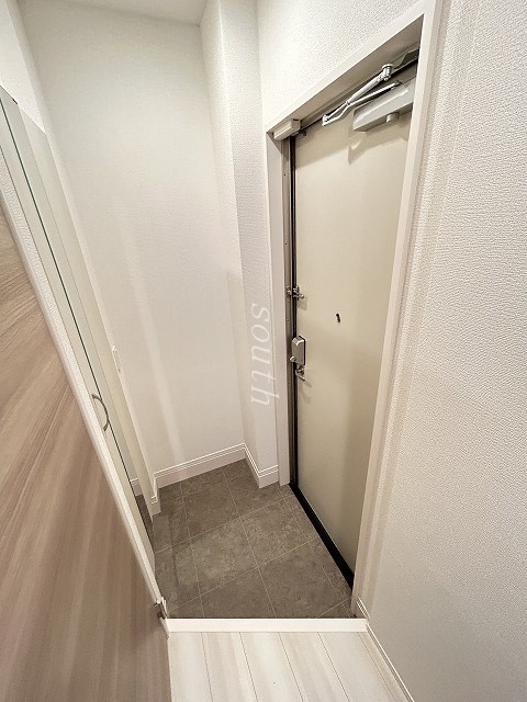 玄関　シューズＢＯＸ付きの玄関