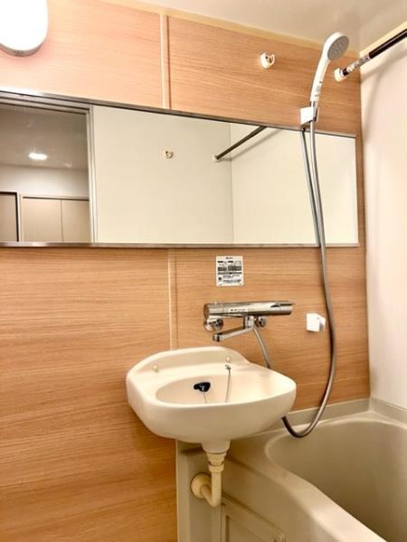 洗面設備　使いやすい洗面所です