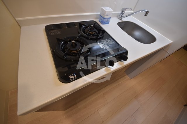 キッチン　ハビテ靭センターコートガス2口コンロシステムキッチン