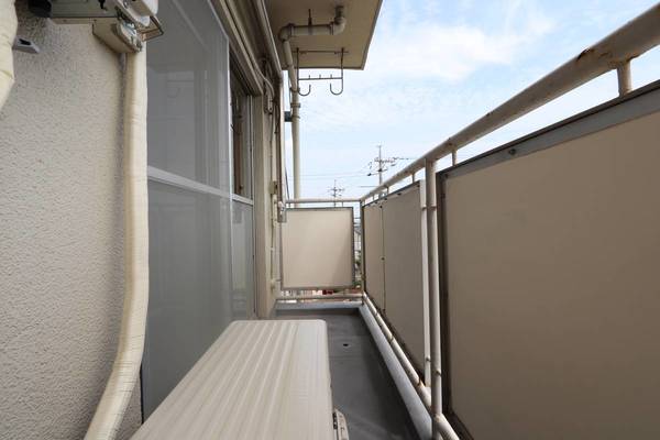 バルコニー　ビレッジハウスの同一物件・同一タイプの間取りの写真です