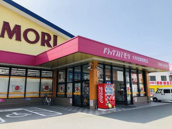 ドラックストア　ドラッグストアモリ大牟田東新町店（ドラッグストア）まで719m