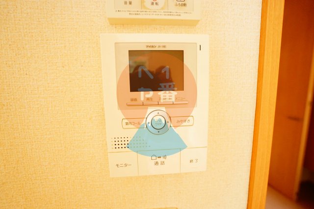 セキュリティ　ＴＶモニター付きインターホン　※参考写真です