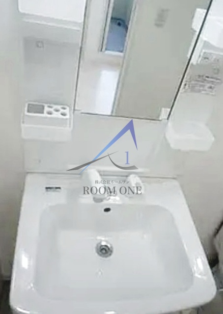 洗面設備　洗面台です。