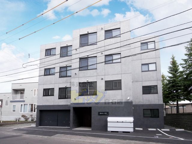 建物外観　都市ガス・ネット無料のデザイナーズマンションです♪