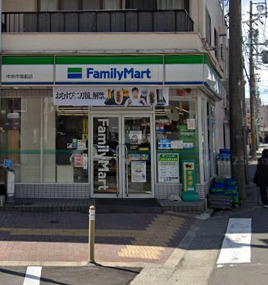 コンビニ　ファミリーマート 中央市場前店（コンビニ）まで440m
