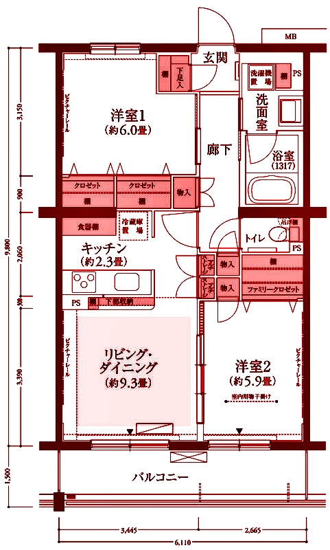 間取り図