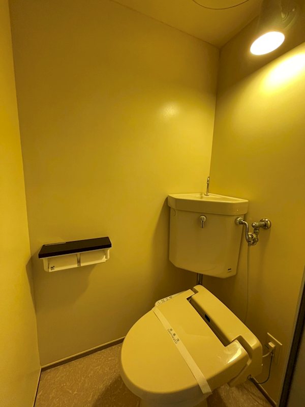 トイレ　同物件別号室改装後参考写真