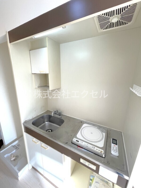 京王線 京王八王子駅 徒歩14分 4階建 築34年のキッチン写真