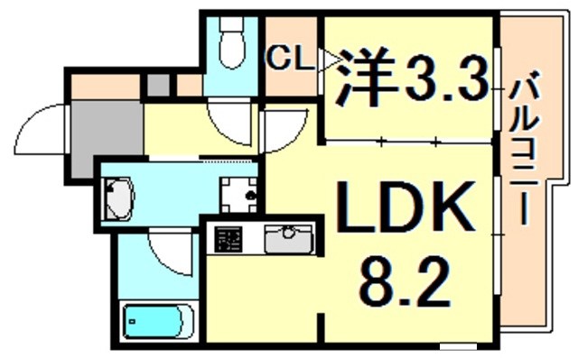 PINO甲東園の間取り写真