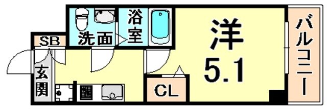 アリビオ立花2の間取り写真