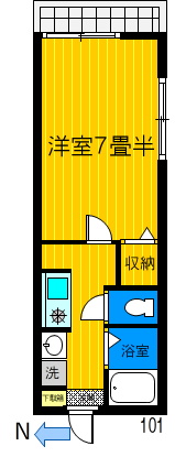 グリーンハイムの間取り