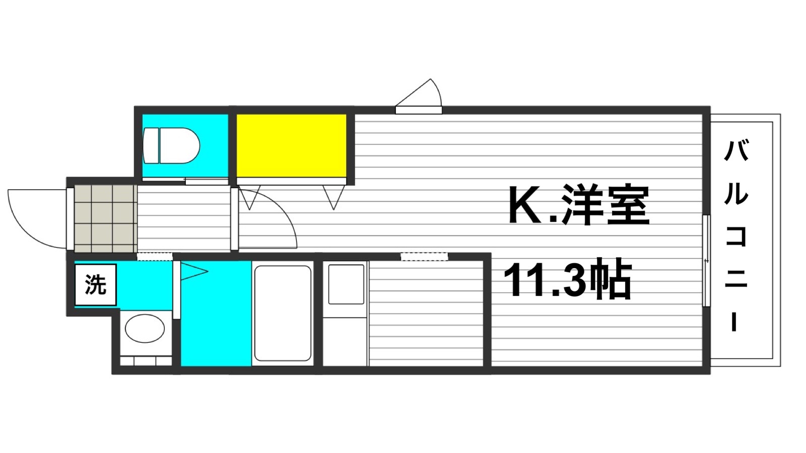 ブリランテIII番館の間取り