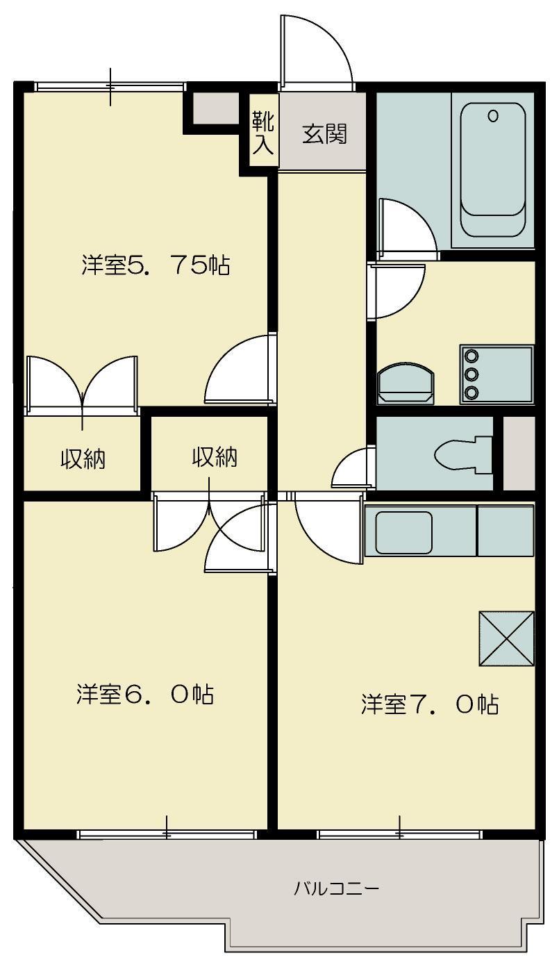 グリーン・グローブＢの間取り