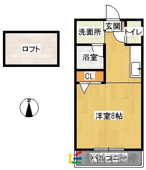 メモリー上大利の間取り