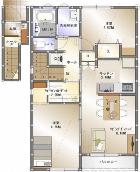 瀬戸乃　楓（かえで）の間取り