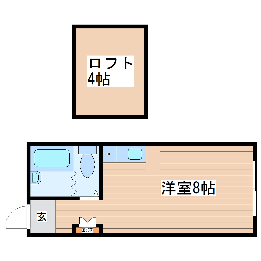 エクセルシャトータカハシの間取り