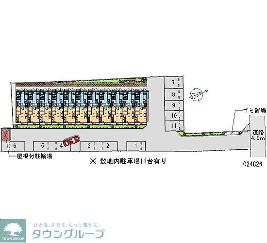 駐車場　間取図