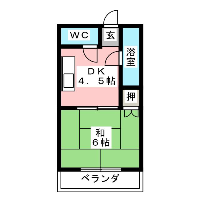 ムーニーアイチの間取り