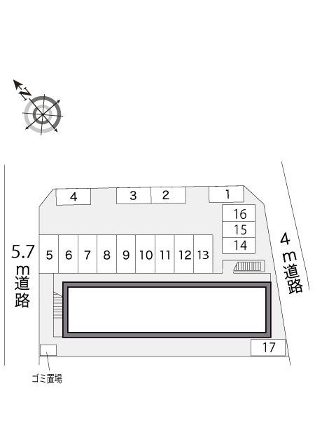 【行田市壱里山町のアパートのその他】