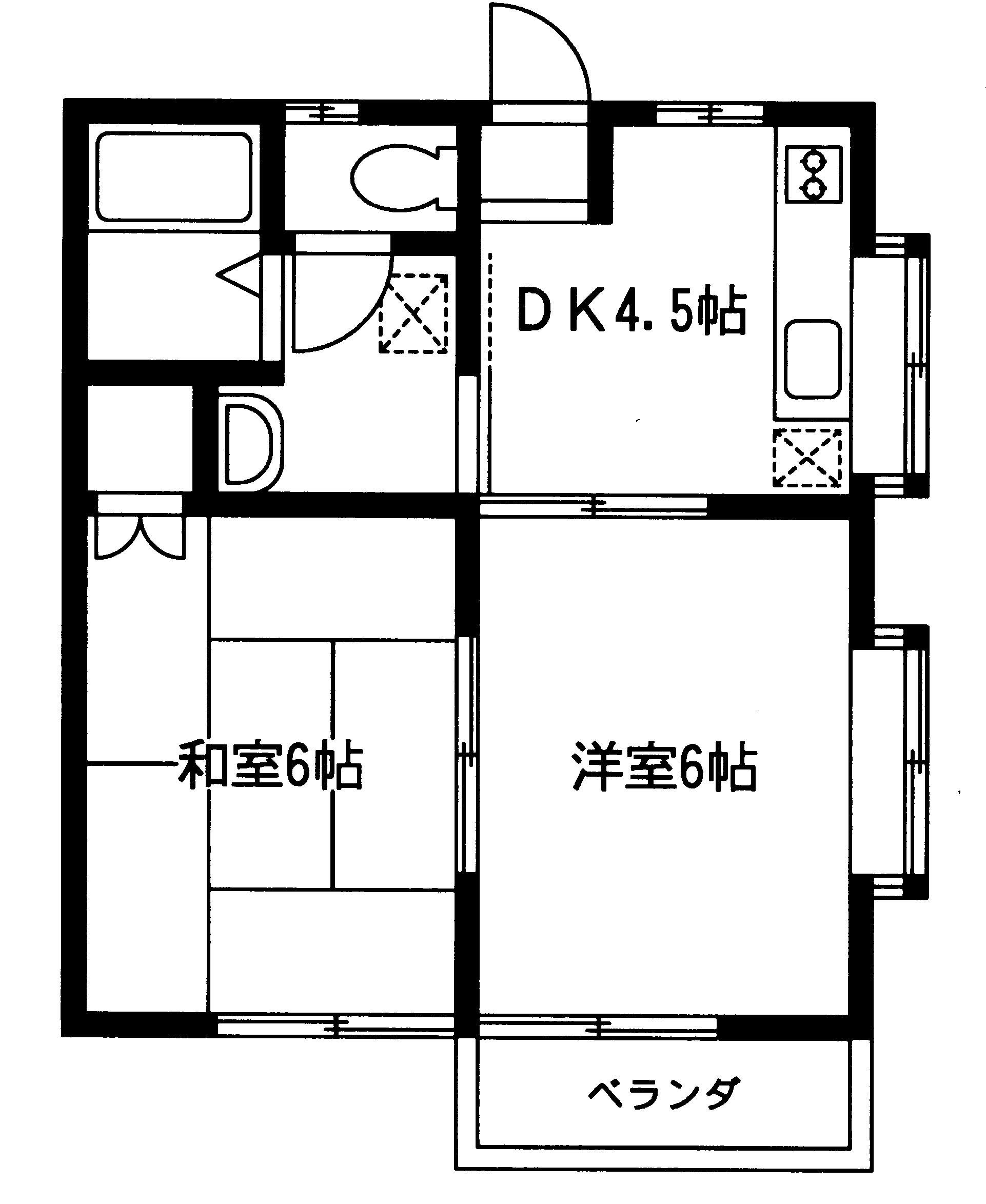 サンマリーナの間取り