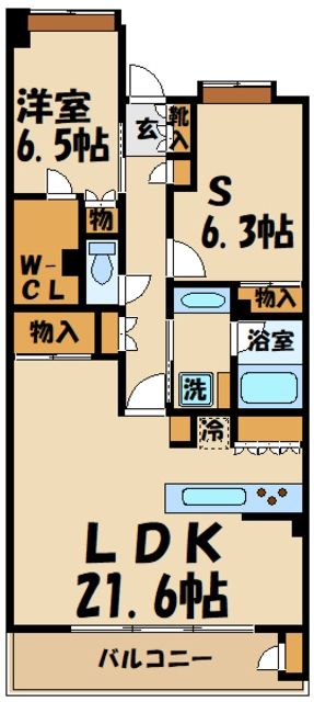 ライオンズガーデン調布ヶ丘の間取り