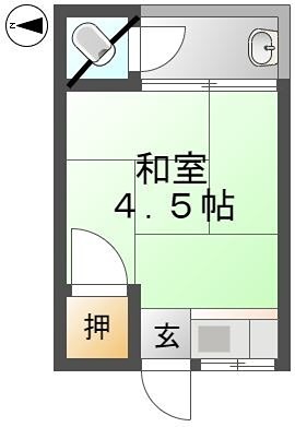 【みどり荘の間取り】