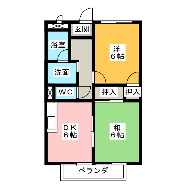 ハイツ・サンライズの間取り