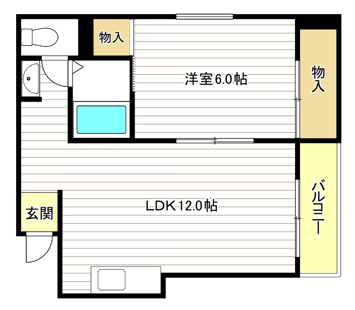 ラパンジール住吉大社の間取り