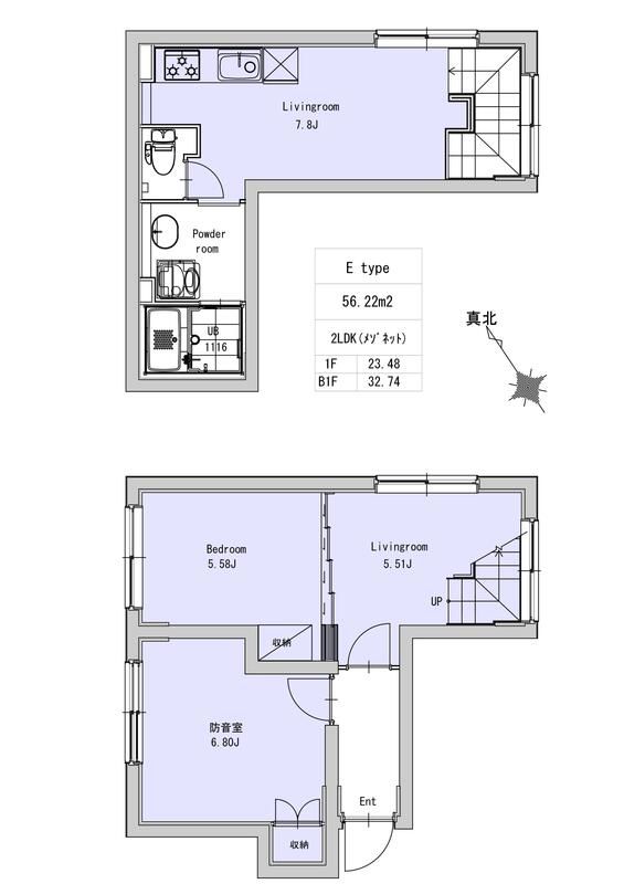 EXAM自由が丘の間取り