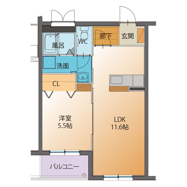 サンフェアリーの間取り