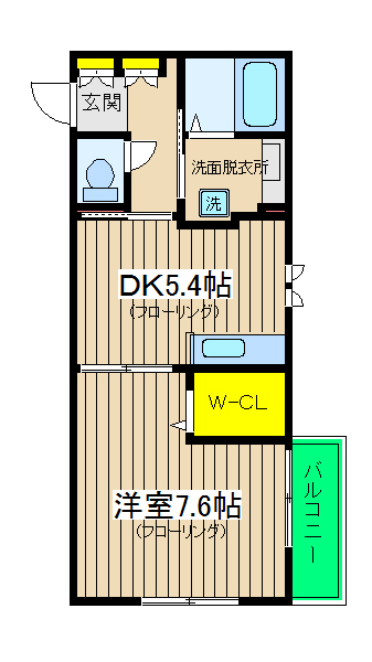 ディアコートの間取り