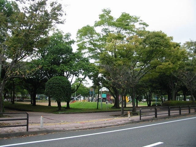 【ラフィーナパレス宮崎東の公園】