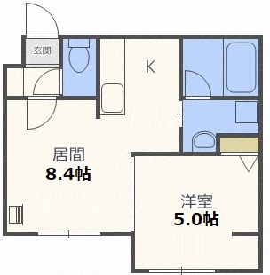 ブランノワール本郷通の間取り