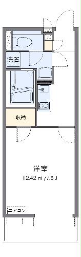 クレイノオケイルＳｅｃｏｎｄの間取り