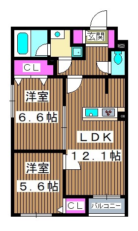 KDXレジデンス池袋要町の間取り